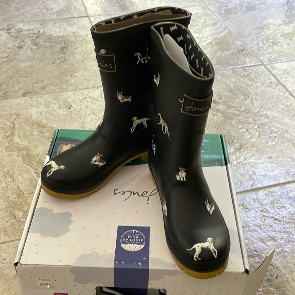 Joules womens Molly Welly Rain Boot
